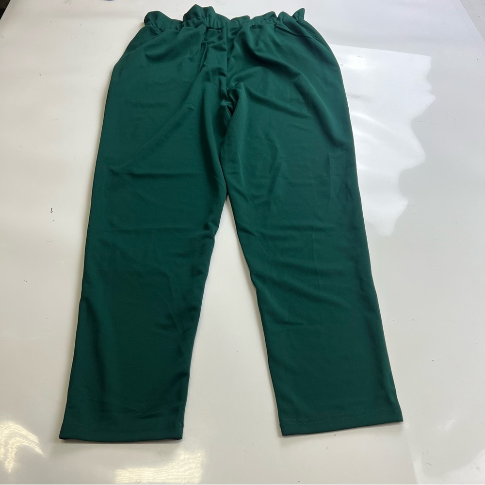 Shein curve women’s green pants 0XL
